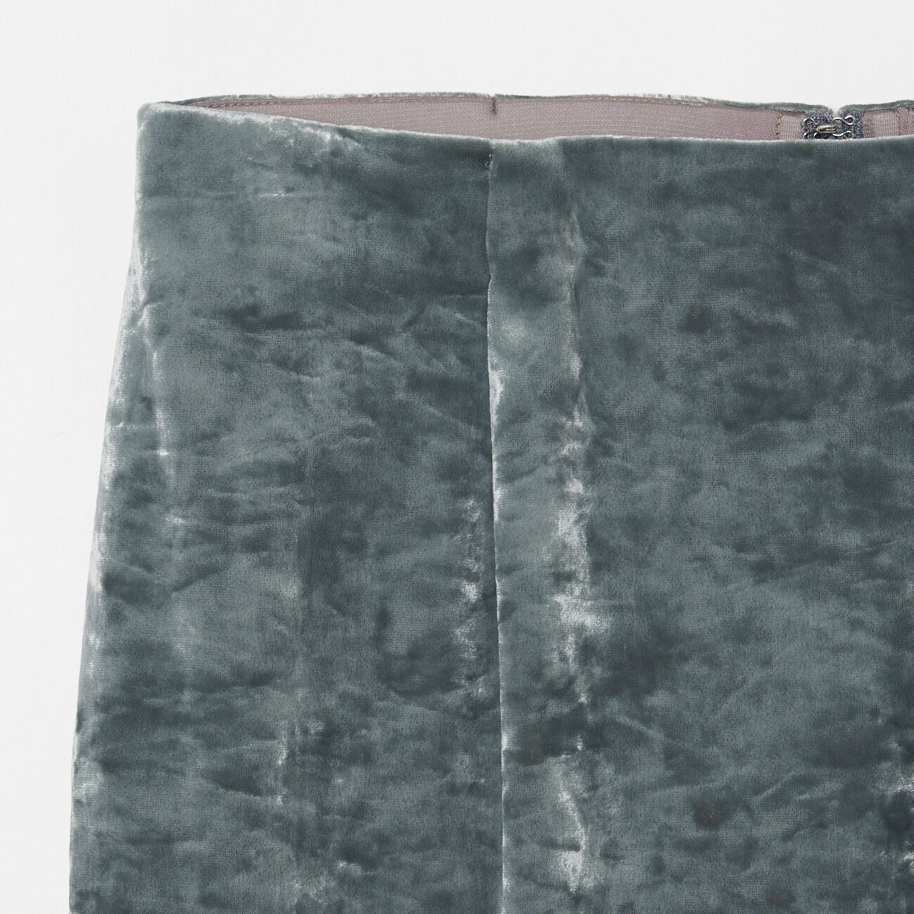 HELIOPOLE「HELIOPOLE CRUSHED VELOUR TIGHT SKIRT」|スカート|