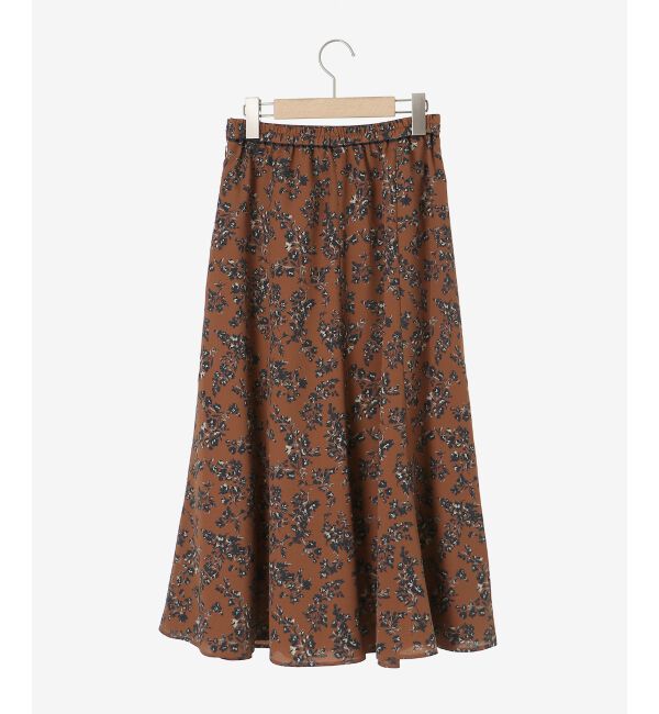 le.coeur blanc「アンティークデシンフラワープリントスカート」|スカート|
