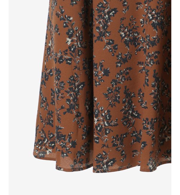 le.coeur blanc「アンティークデシンフラワープリントスカート」|スカート|