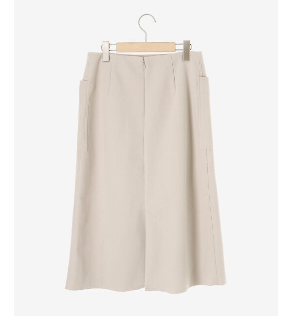 le.coeur blanc「ジャージーメルトントラペーズスカート」|スカート|