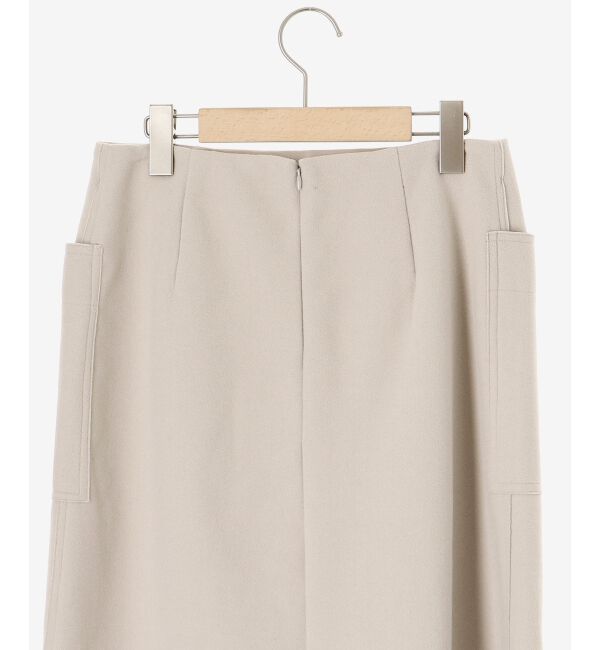 le.coeur blanc「ジャージーメルトントラペーズスカート」|スカート|