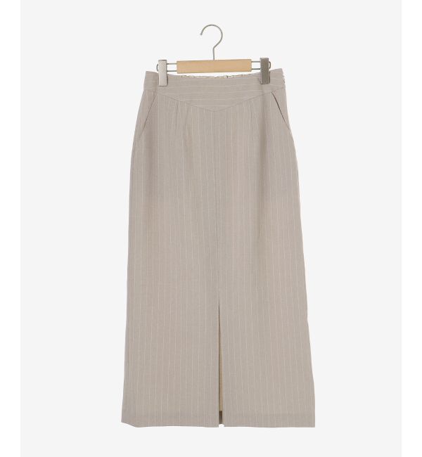 le.coeur blanc「ダブルスリットタイトスカート」|タイト|