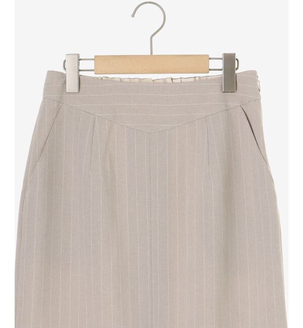 le.coeur blanc「ダブルスリットタイトスカート」|タイト|