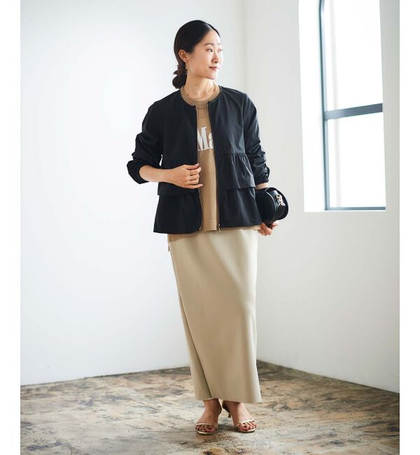 le.coeur blanc「ダンボールニットタイトスカート」|タイト|