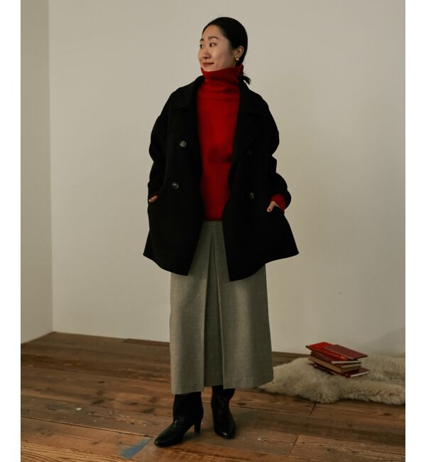 le.coeur blanc「ボックスタックロングスカート」|スカート|