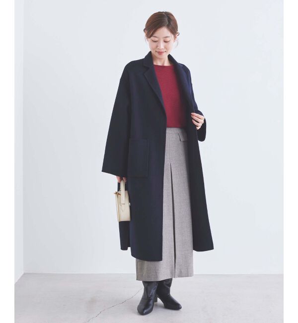 le.coeur blanc「ボックスタックロングスカート」|スカート|