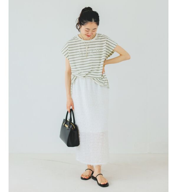  「シアーフリンジタイトスカート」|タイト|