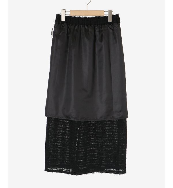  「シアーフリンジタイトスカート」|タイト|