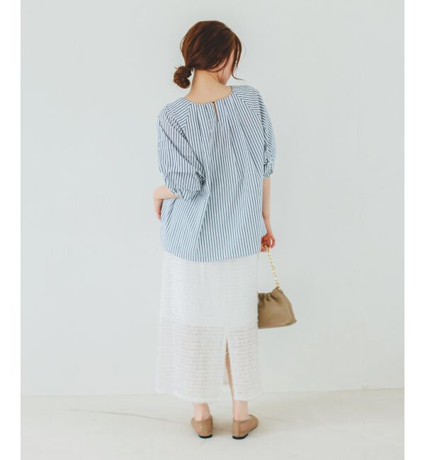  「シアーフリンジタイトスカート」|タイト|