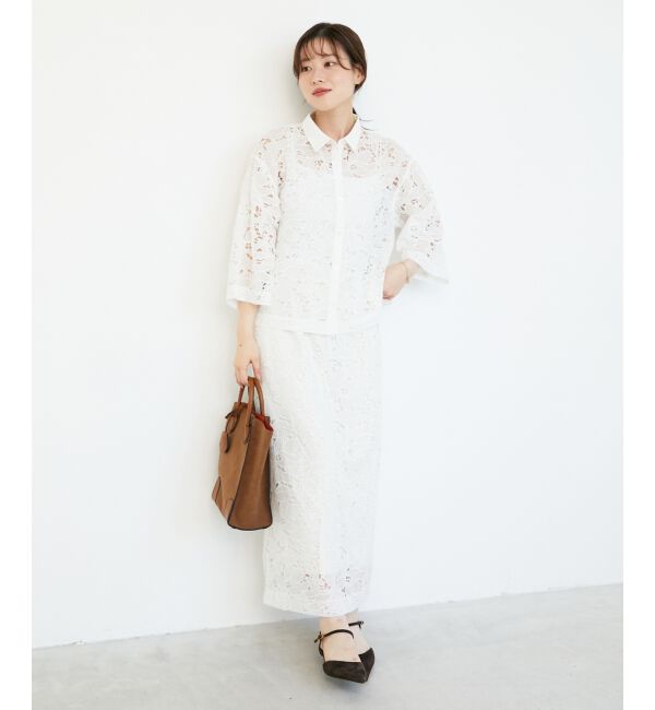  「モチーフレーススカート」|スカート|