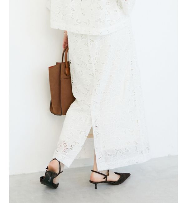  「モチーフレーススカート」|スカート|