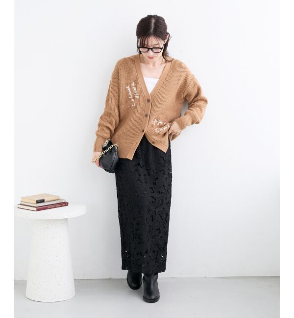  「モチーフレーススカート」|スカート|