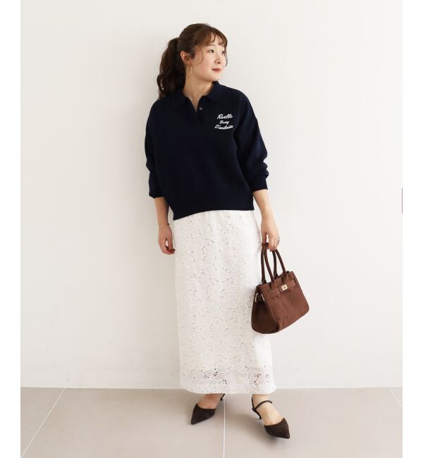  「モチーフレーススカート」|スカート|