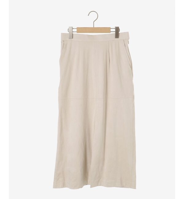  「リバーフェイクスエードタイトスカート」|タイト|