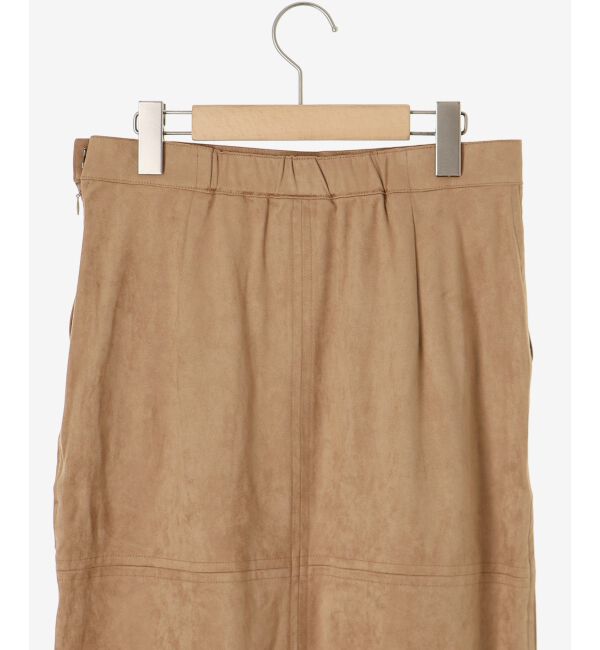  「リバーフェイクスエードタイトスカート」|タイト|