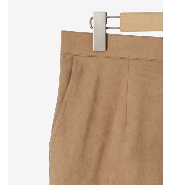  「リバーフェイクスエードタイトスカート」|タイト|