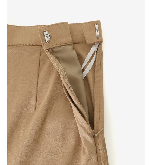  「リバーフェイクスエードタイトスカート」|タイト|