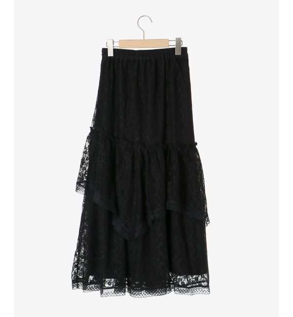 MAJESTICLEGON「ティアードヘムラインスカート」|スカート|