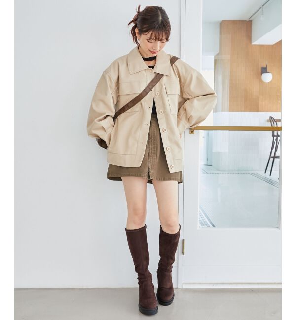 MAJESTICLEGON「2wayラップミニスカート」|スカート|