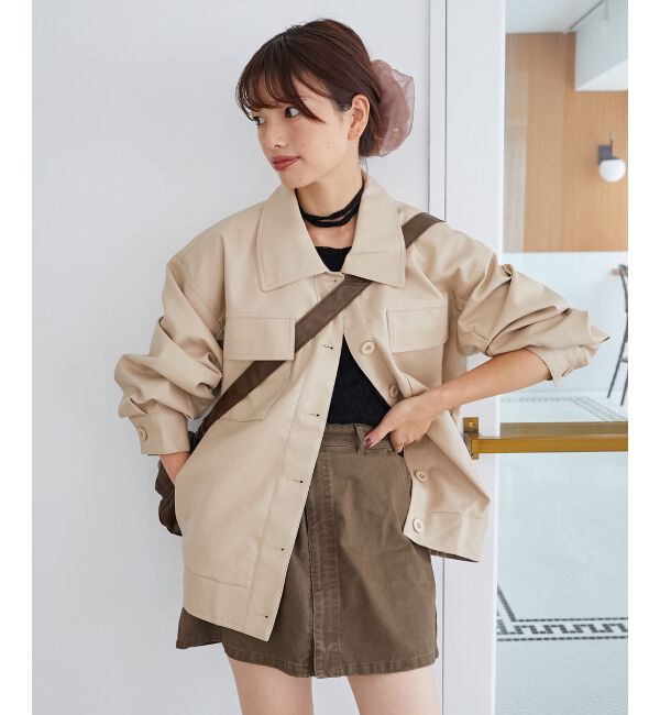 MAJESTICLEGON「2wayラップミニスカート」|スカート|