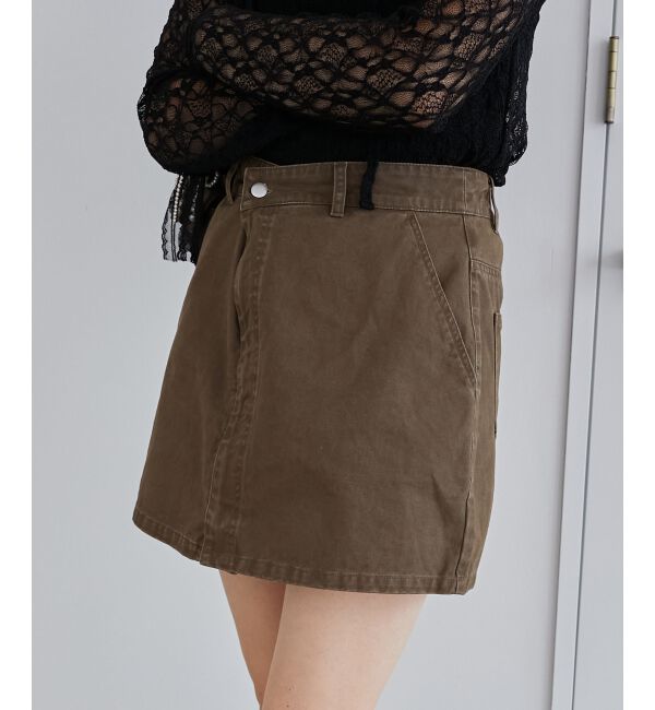 MAJESTICLEGON「2wayラップミニスカート」|スカート|