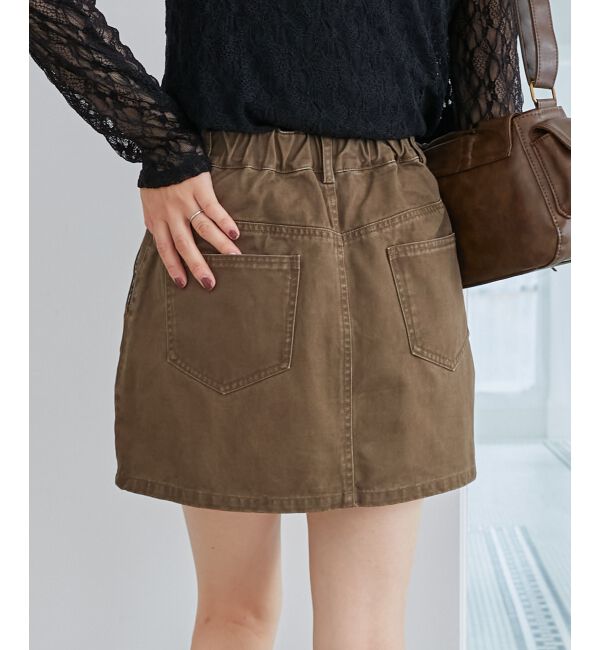 MAJESTICLEGON「2wayラップミニスカート」|スカート|