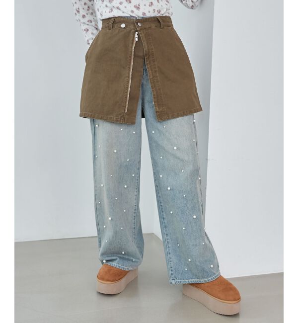 MAJESTICLEGON「2wayラップミニスカート」|スカート|