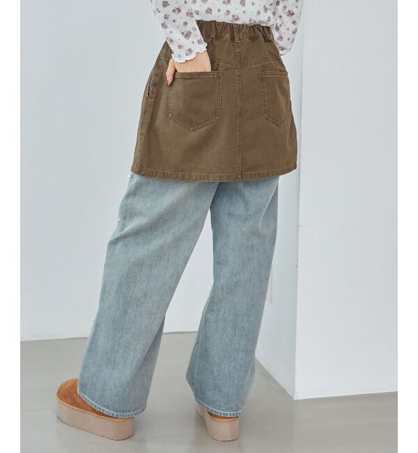 MAJESTICLEGON「2wayラップミニスカート」|スカート|