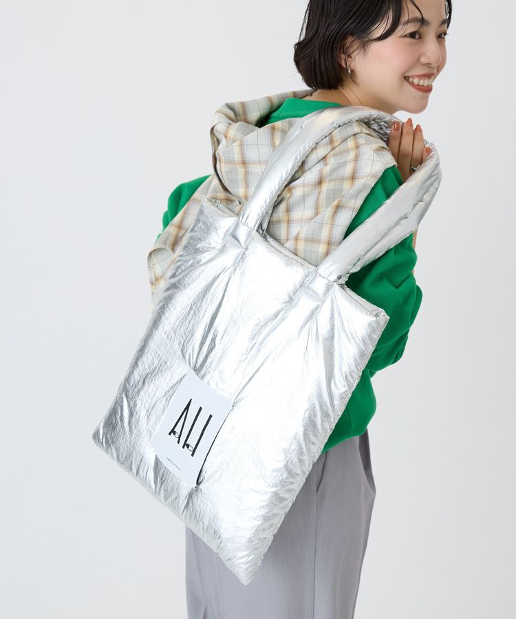 AMERICAN HOLIC「パテッドホリホリトートバッグ」|トートバッグ|Silver
