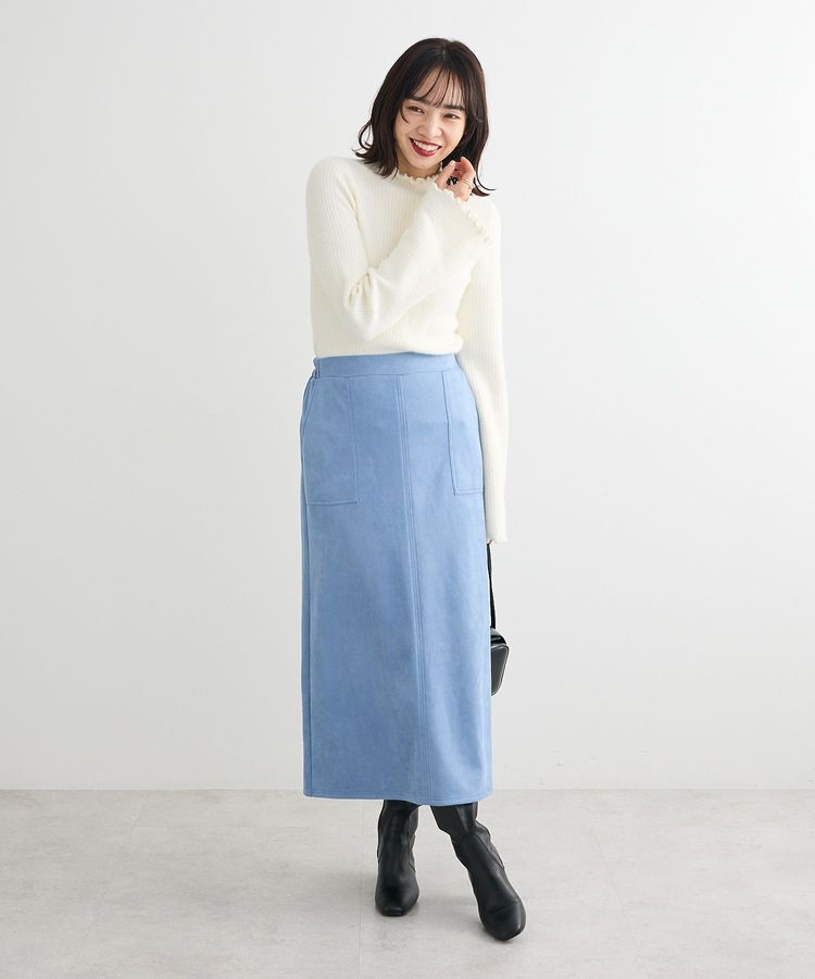 Green Parks「・swing by ウラシャギーフレアスリーブニット」|ニット・セーター|