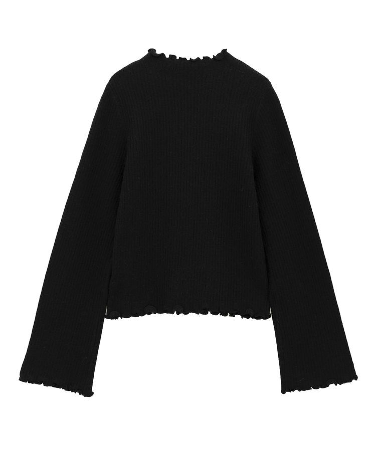 Green Parks「・swing by ウラシャギーフレアスリーブニット」|ニット・セーター|