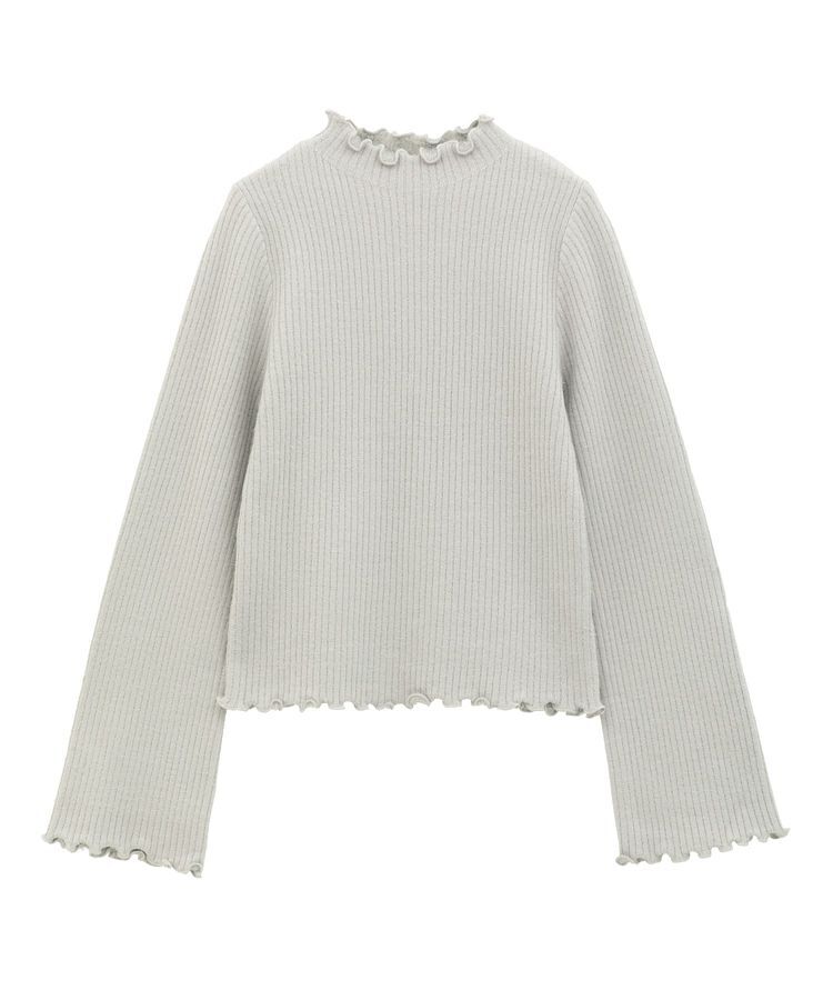 Green Parks「・swing by ウラシャギーフレアスリーブニット」|ニット・セーター|