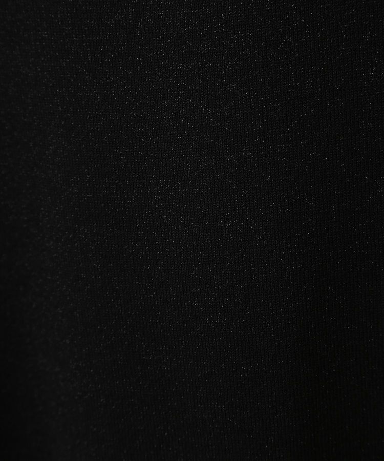 YECCA VECCA「ラメ混クルーネックカーディガン」|カーディガン|