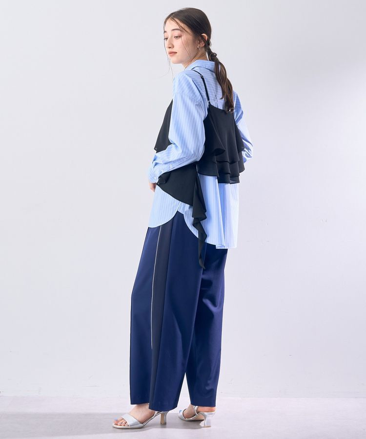 Editt by YECCA VECCA「アシメラッフルオーバーキャミ」|キャミソール|