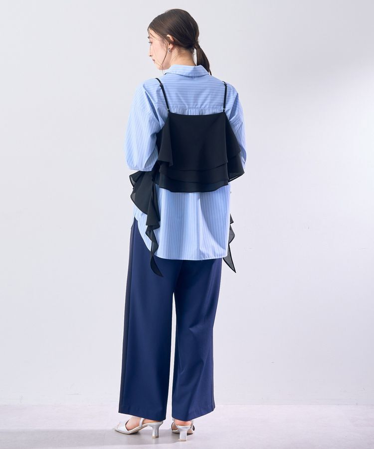 Editt by YECCA VECCA「アシメラッフルオーバーキャミ」|キャミソール|