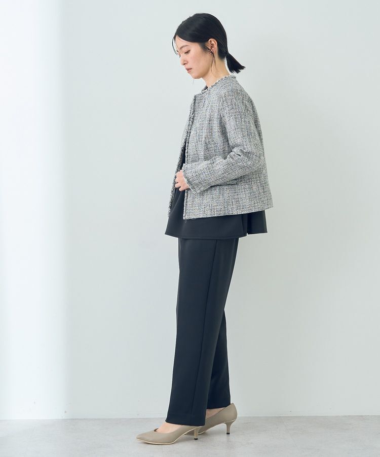 YECCA VECCA「ツイードジャケット」|テーラードジャケット|