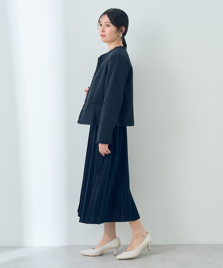 YECCA VECCA「ツイードジャケット」|テーラードジャケット|