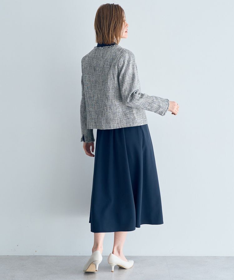 YECCA VECCA「ツイードジャケット」|テーラードジャケット|