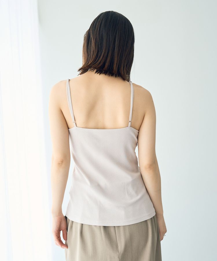 YECCA VECCA「カップ付きベアキャミソール」|キャミソール|