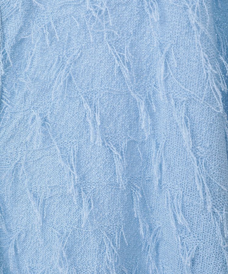 YECCA VECCA「2wayリボンフリンジニットカーディガン」|カーディガン|