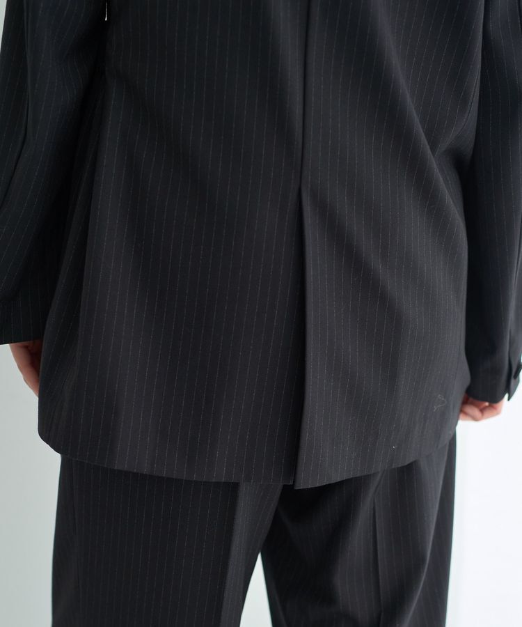 YECCA VECCA「2wayアシメデザインロングジャケット」|テーラードジャケット|