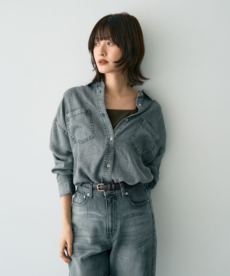 YECCA VECCA「2wayスクエアリブタンクトップ」|キャミソール|