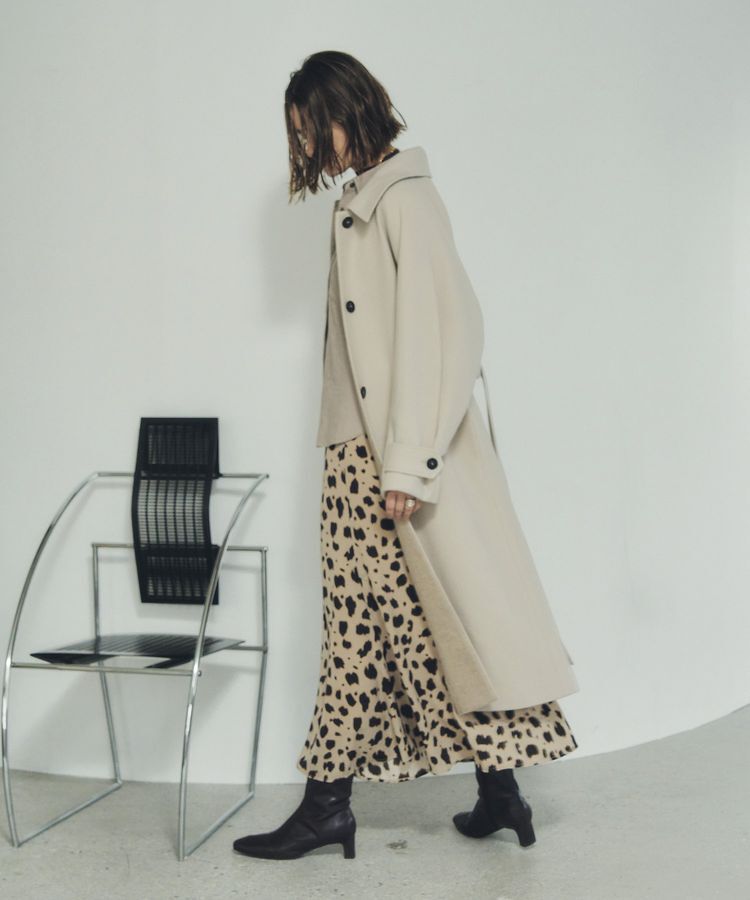 YECCA VECCA「ウール混ステンカラーロングコート」|その他|