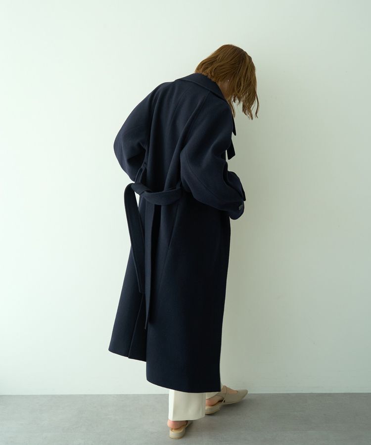 YECCA VECCA「ウール混ステンカラーロングコート」|その他|