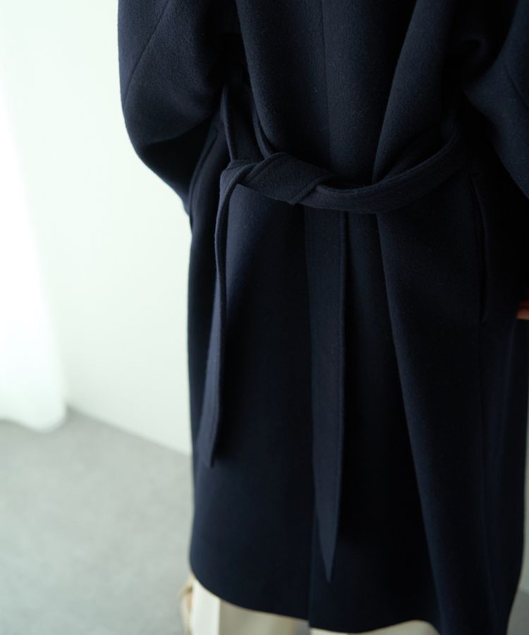 YECCA VECCA「ウール混ステンカラーロングコート」|その他|