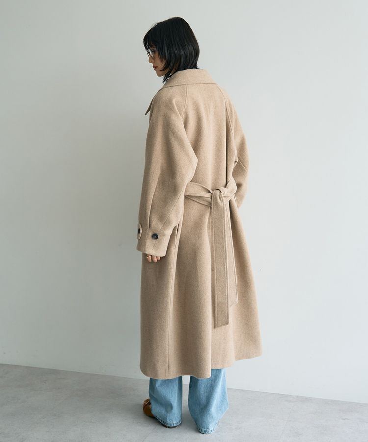 YECCA VECCA「ウール混ステンカラーロングコート」|その他|