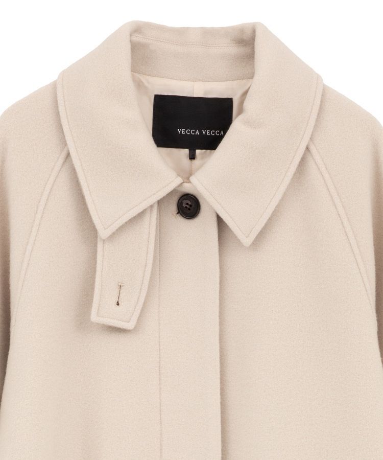 YECCA VECCA「ウール混ステンカラーロングコート」|その他|
