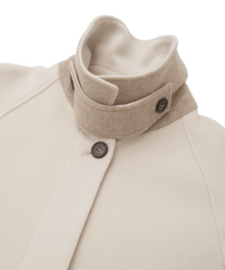 YECCA VECCA「ウール混ステンカラーロングコート」|その他|