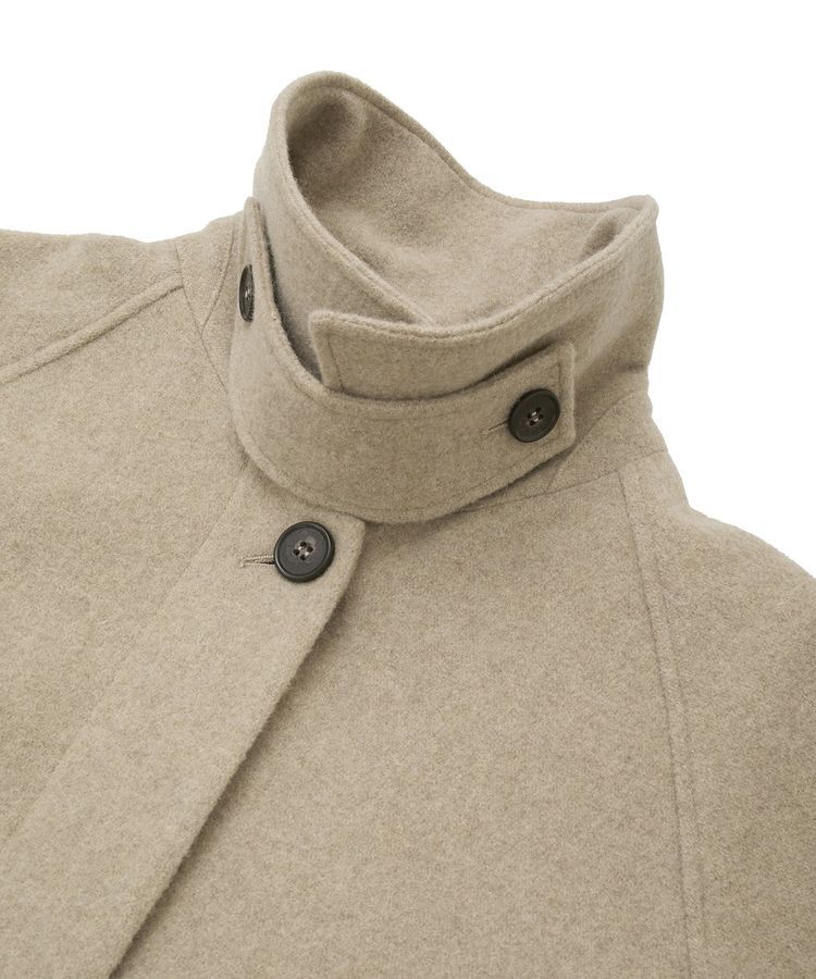 YECCA VECCA「ウール混ステンカラーロングコート」|その他|