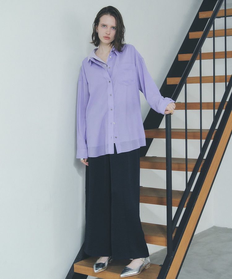 Editt by YECCA VECCA「ヴィンテージサテンイージーパンツ」|その他|